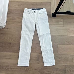 Brooks brothers white jeans